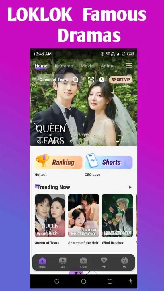 Loklok Apk Famous Dramas Collections