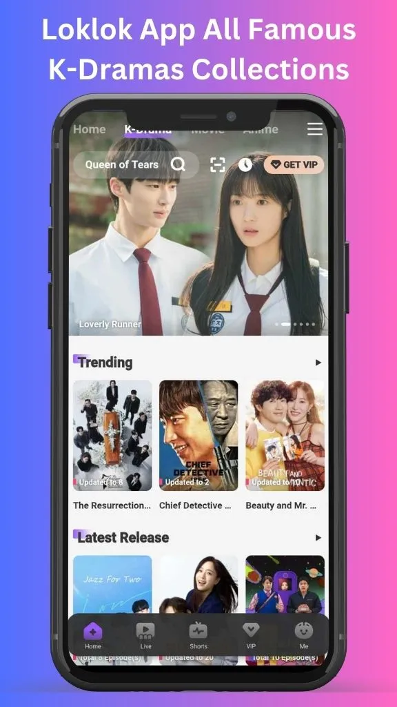 Loklok App All K Dramas Collections